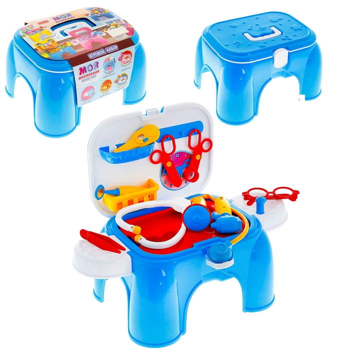 Игровой набор врача "Моя профессия" с аксессуарами, высота: 36,5 см