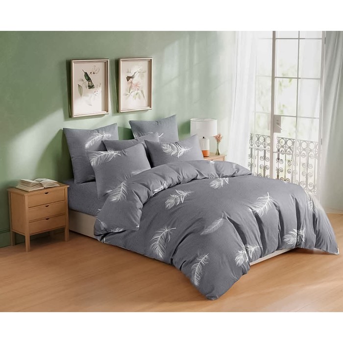 

Постельное бельё 1.5 сп, размер 150x215 см, 150x215 см, 70x70 см - 2 шт