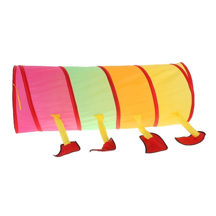 Игровая палатка "Гусеничка" с туннелем