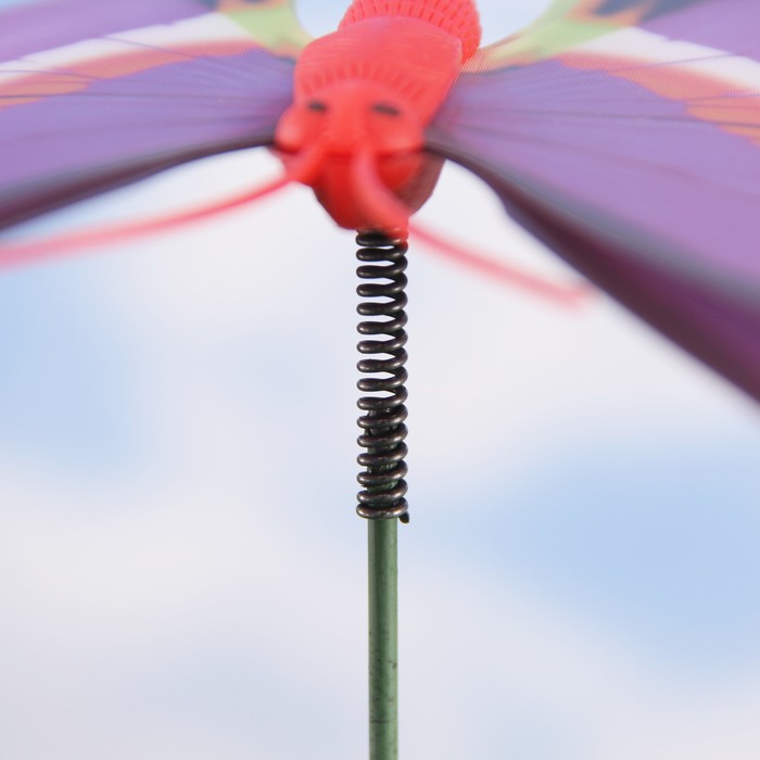 Декоративный штекер "Бабочка 3D" акварель, микс