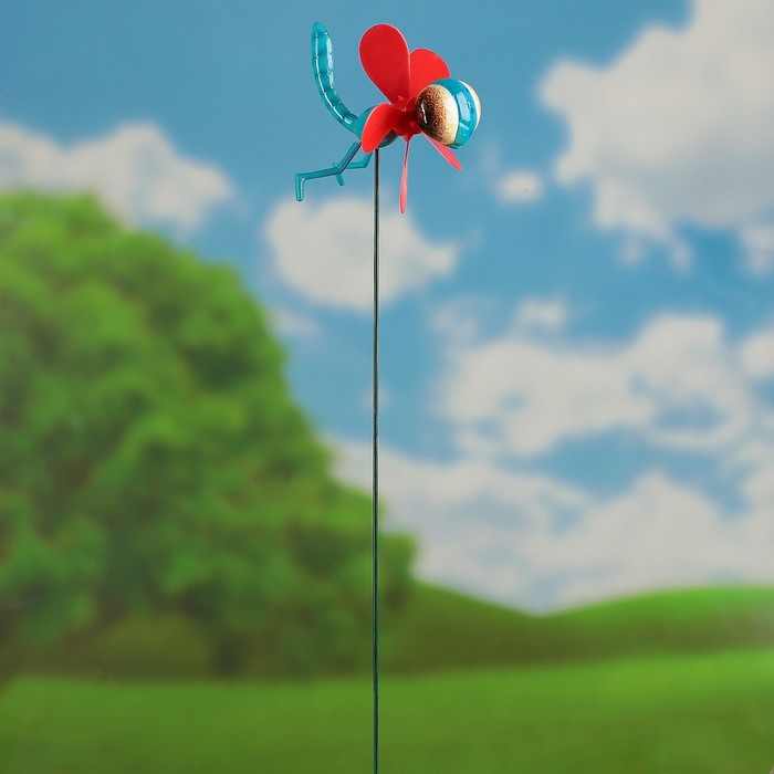 Декоративный штекер "Пчёлка-фея" с пропеллером, микс