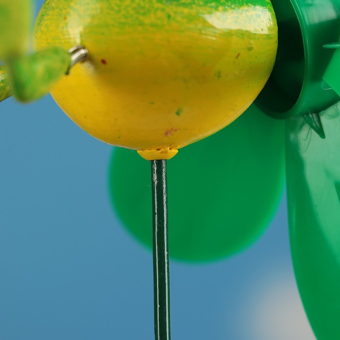 Декоративный штекер "Лягушонок" с пропеллером, микс