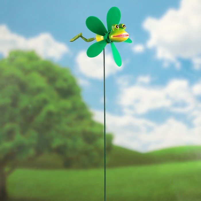 Декоративный штекер "Лягушонок" с пропеллером, микс