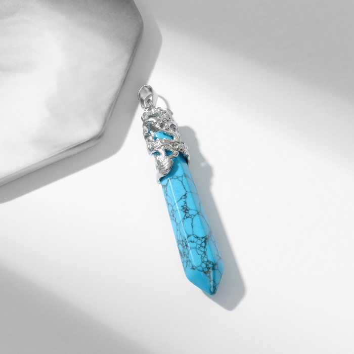 

Подвеска маятник дракон "Бирюза новая"