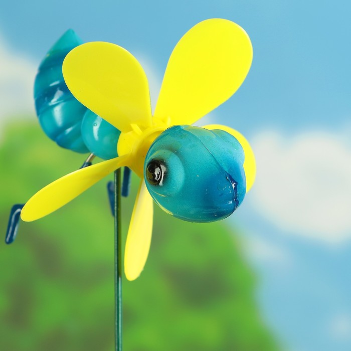 Декоративный штекер "Оса" с пропеллером, микс