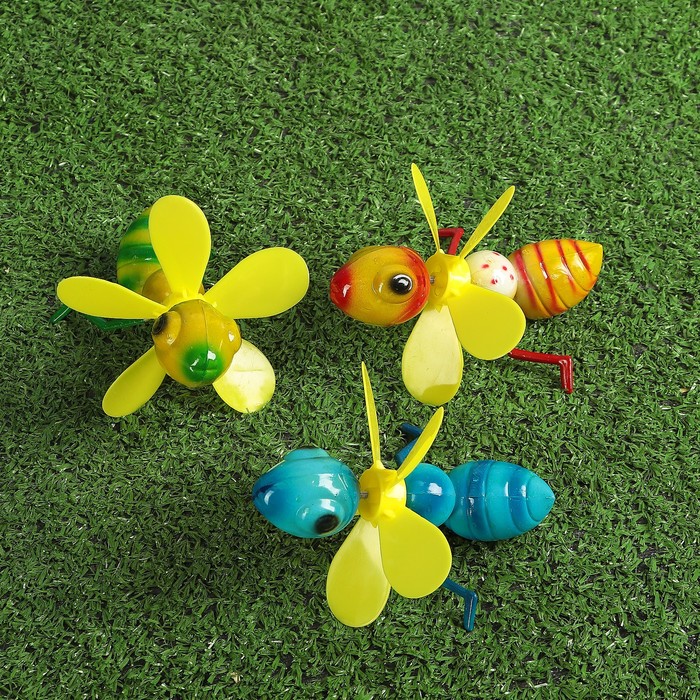 Декоративный штекер "Оса" с пропеллером, микс