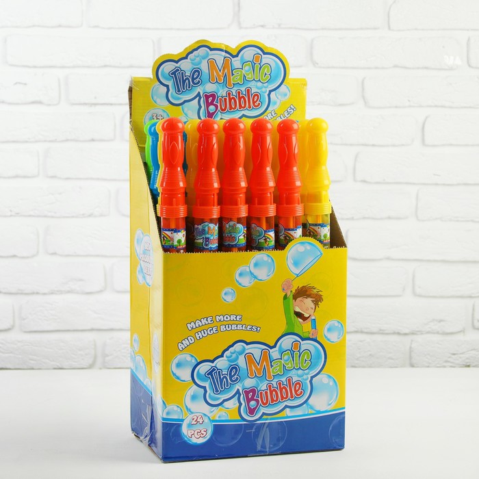 Мыльные пузыри "Сабля", 180 мл, цвета МИКС