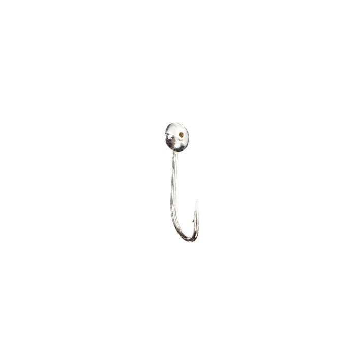 Мормышка паяная Marlin's глазок, 4 мм, S-гальваника, крючок Crown №8, 24 шт.