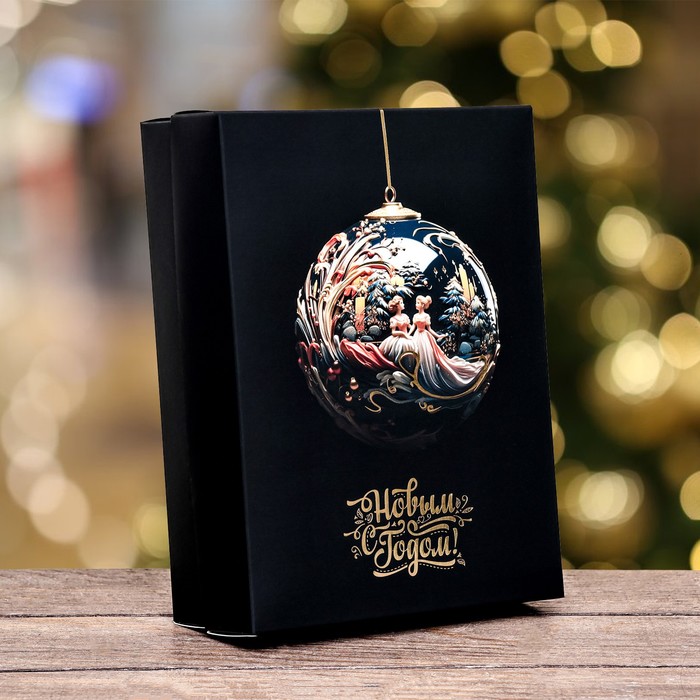 

Коробка складная, крышка-дно, "Сказочный шар", софт тач, 21 х 15 х 7 см