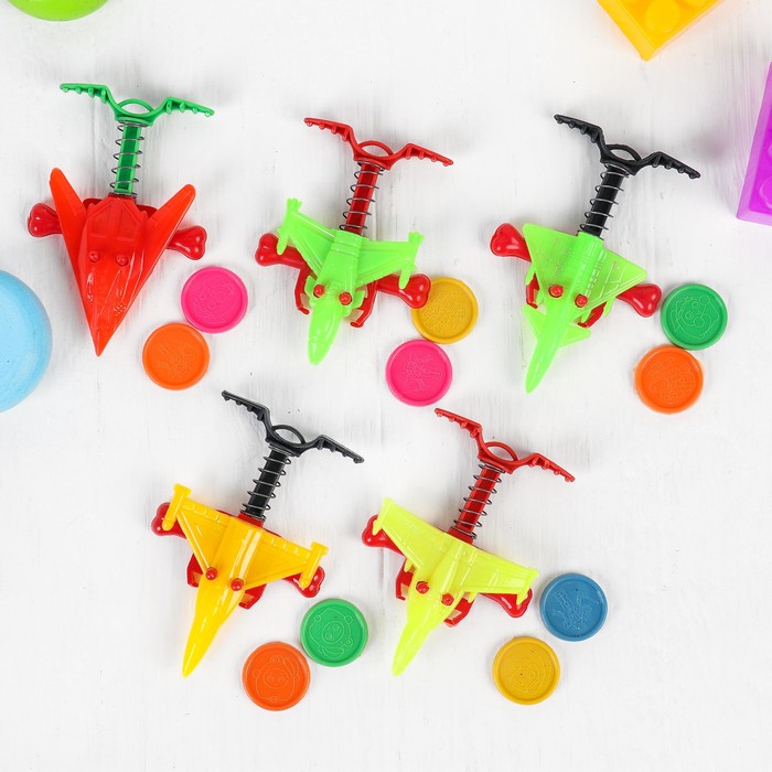 Стрелялка "Самолет", цвета МИКС