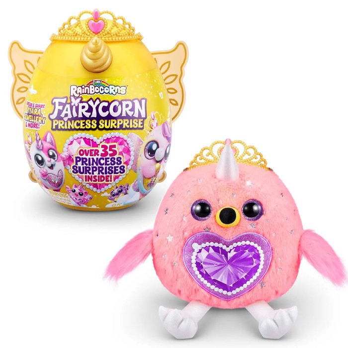 цена Набор игрушек — сюрпризов в яйце Zuru Rainbocorns FAIRYCORN PRINCESS