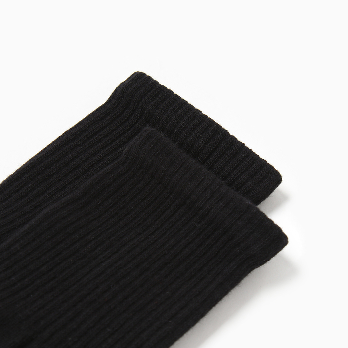 Носки женские, цвет черный, размер 35-38