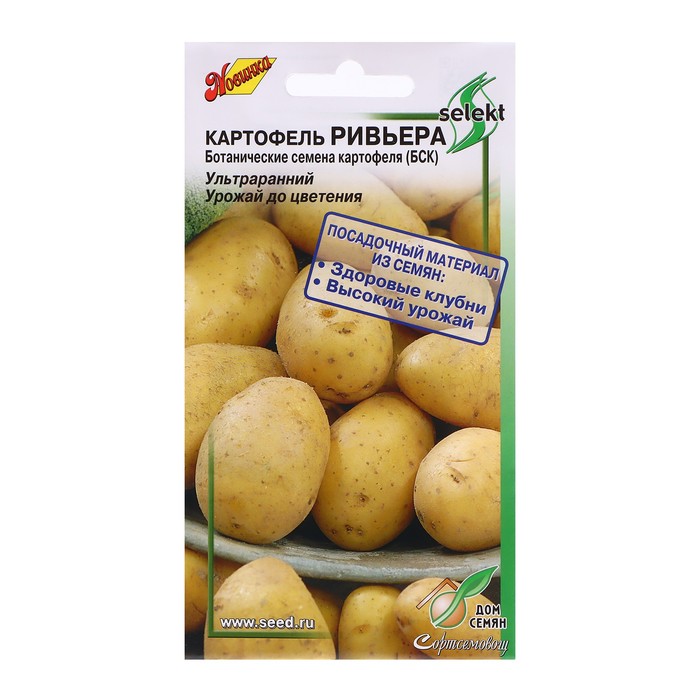 Семена Картофель Ривьера, 25 шт семена картофель фермер