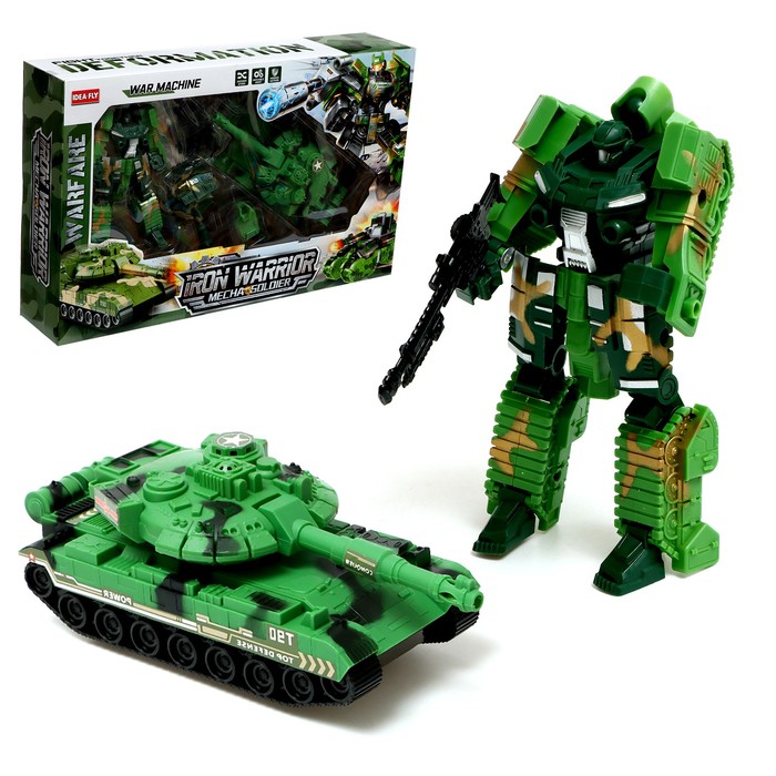 Набор роботов «Танковое сражение», трансформируются, в наборе 2 штуки танковое сражение