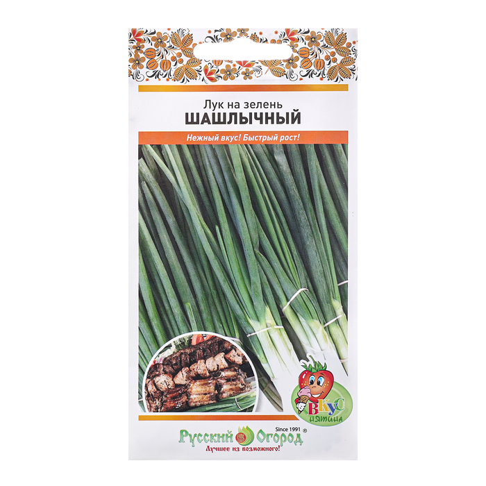 

Семена Лук на зелень "Шашлычный", ц/п, 2 г