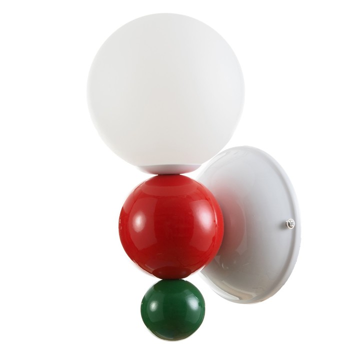 Светильник Луиджи LED 7Вт 3000-6000К белый-красный-зеленый 12х25 см