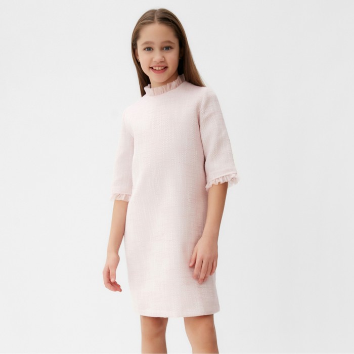 

Платье для девочки MINAKU: PartyDress, цвет розовый, рост 128 см