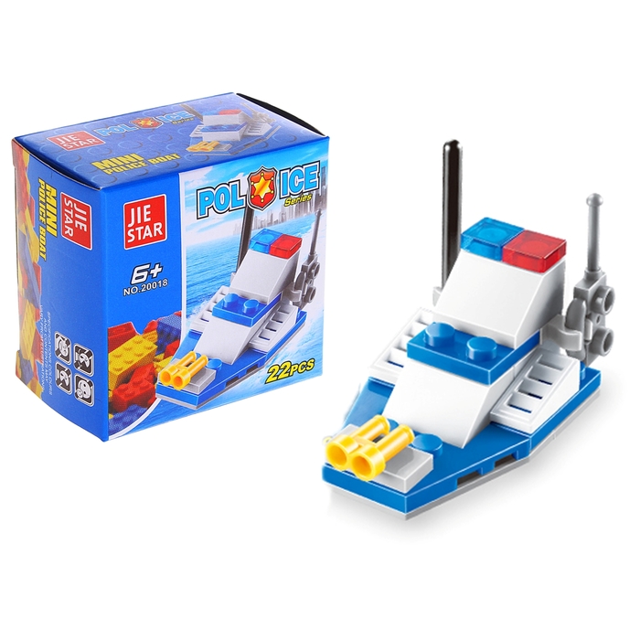 Конструктор «Мини-катер», 22 детали