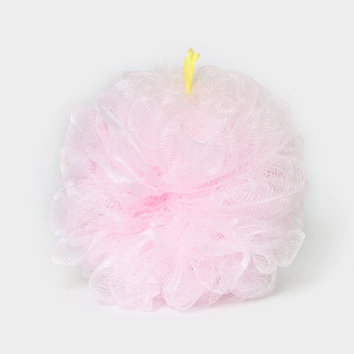 Мочалка - шар для тела CUPELLIA SPA, 50 гр, цвет розовый мочалка шар для тела cupellia spa 50 гр цвет розовый