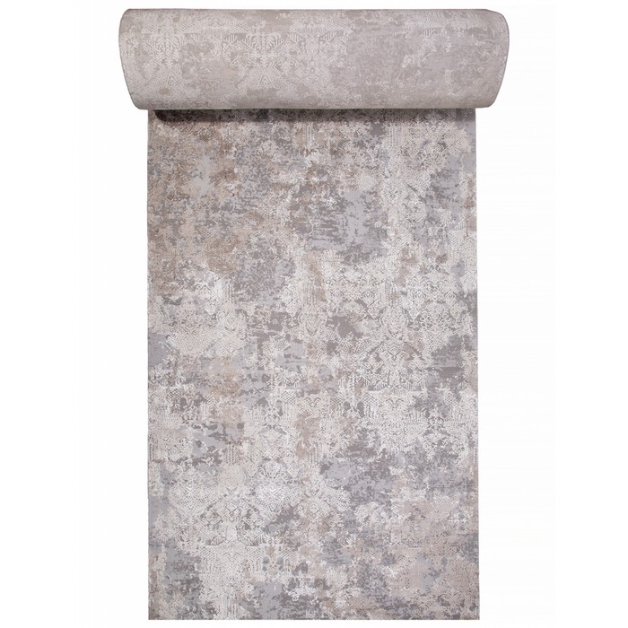 

Ковровая дорожка Armina 03851C, размер 240х2500 см, цвет grey / brown