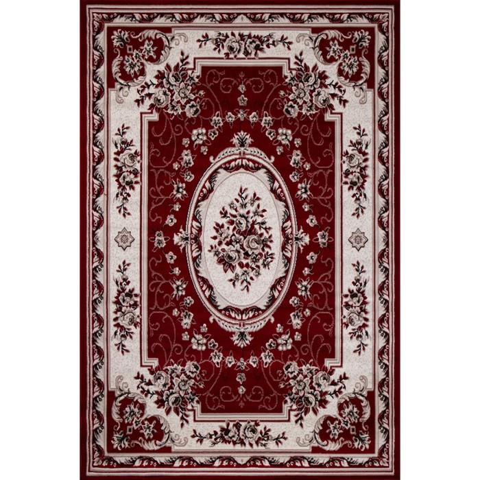 Ковёр прямоугольный Merinos Gavana, размер 60x110 см, цвет red