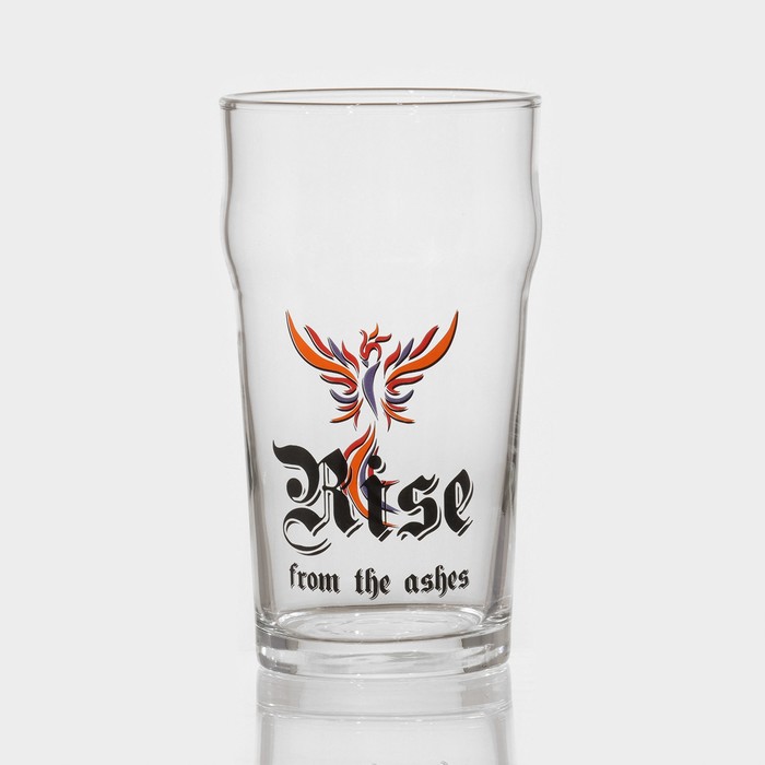 стакан для пива пейл эль 570мл osz 18c2036 Стакан для пива стеклянный «Пейл-эль», 570 мл, рисунок микс