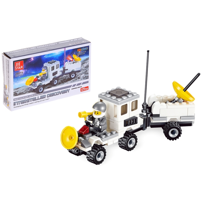 Конструктор «Луноход», 121 деталь