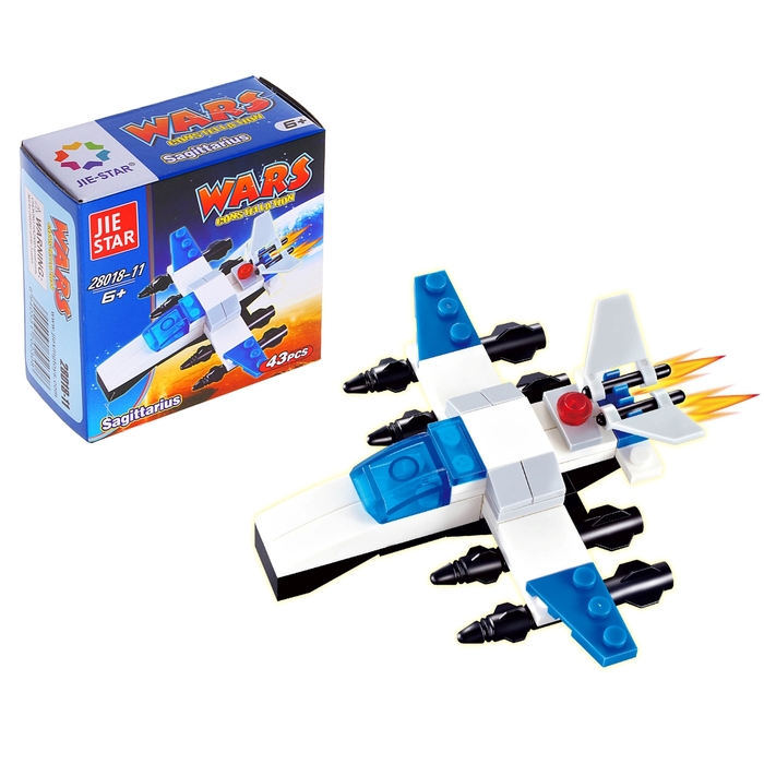 Конструктор «Космос», 3 в 1, 38-51 деталей, МИКС