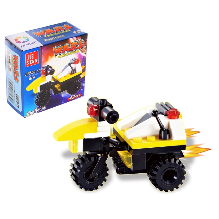 Конструктор «Космос», 3 в 1, 38-51 деталей, МИКС