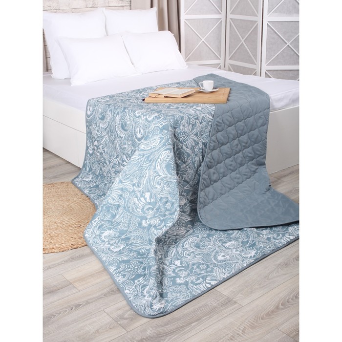 

Покрывало двустороннее стёганное Melissa «Ажур», размер 200x220 см