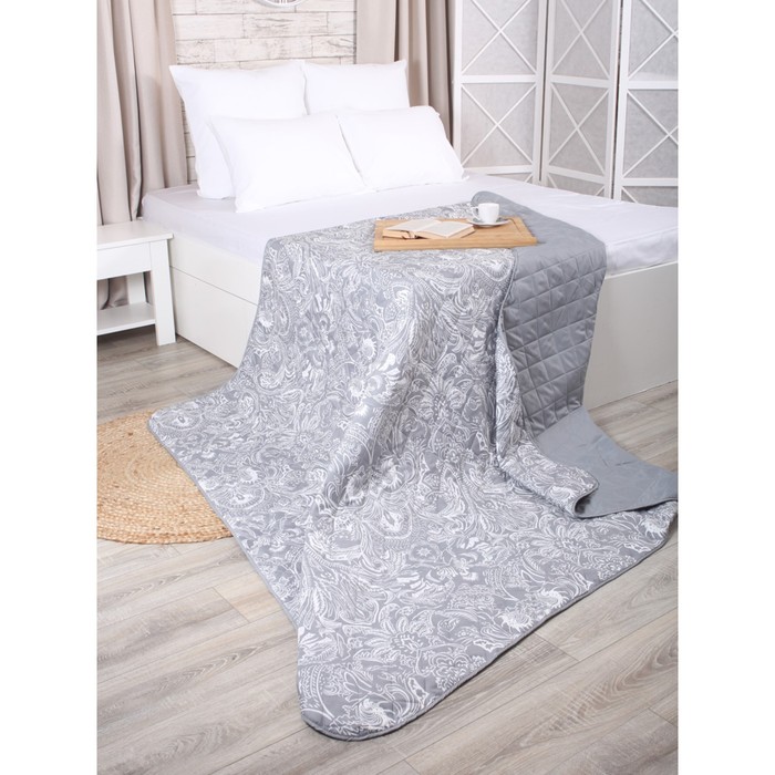 

Покрывало двустороннее стёганное Melissa «Ажур», размер 200x220 см