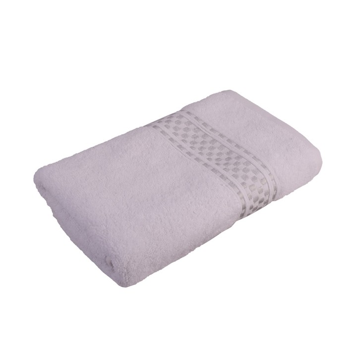 

Полотенце махровое Glamour, 500 гр, размер 70x140 см, цвет белый