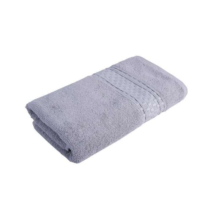 

Полотенце махровое Glamour, 500 гр, размер 70x140 см, цвет стальной