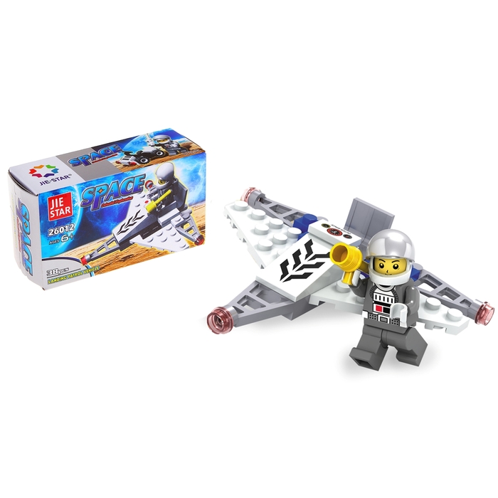 Конструктор «Звёздный патруль», 38 деталей