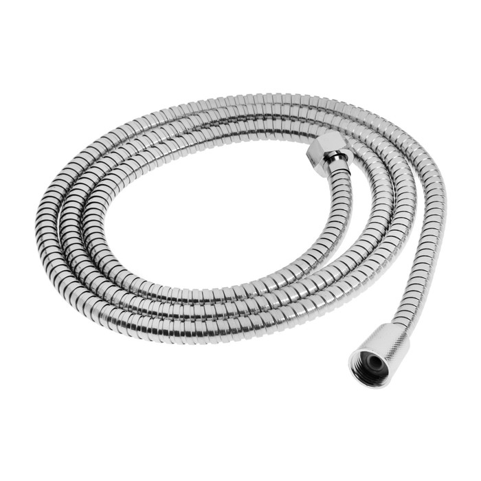 

Душевой шланг ZEIN Z50PS, 200 см, цинковые гайки 1/2", пластиковая втулка, нержавеющая сталь