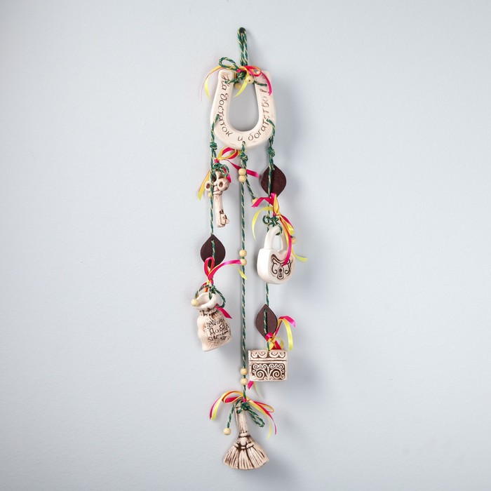 Оберег "Подкова" башмачок, 6 предметов