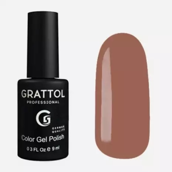 

Гель-лак Grattol Color Gel Polish, №138 Coffe Romano, 9 мл