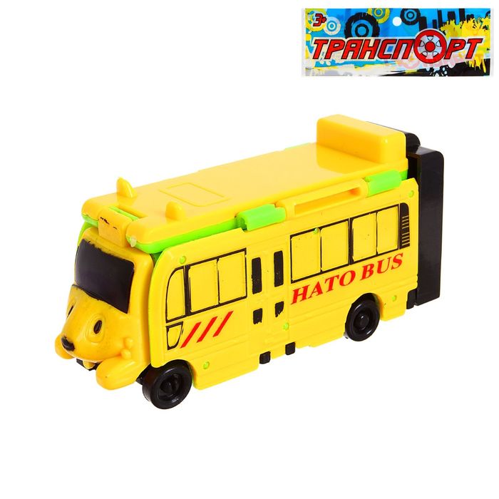 Робот-трансформер «Автобус», цвета МИКС