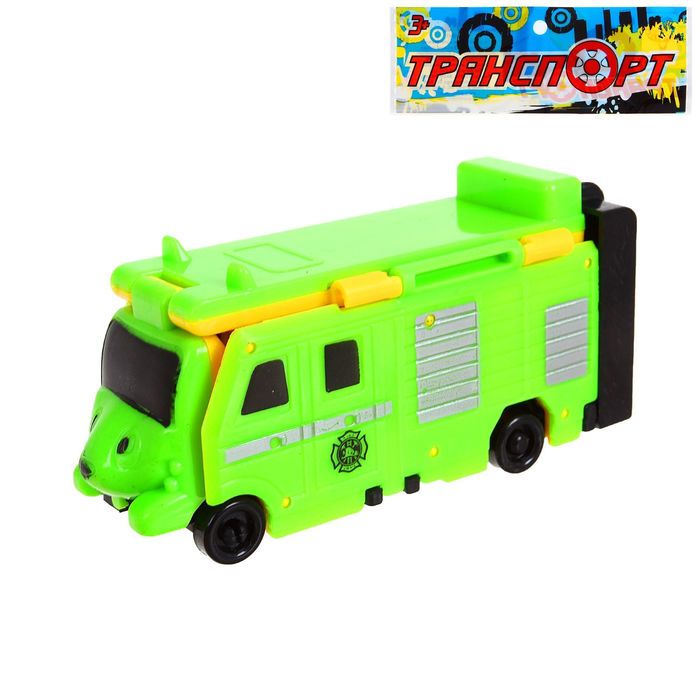 Робот-трансформер «Автобус», цвета МИКС