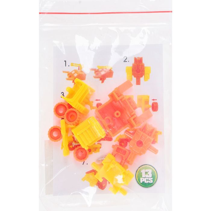 Конструктор «Боевая машина», 12 деталей, МИКС