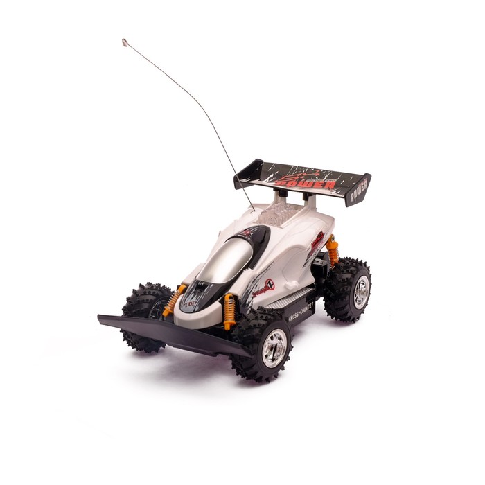Машина радиоуправляемая "Багги", с аккумулятором, световые эффекты, цвета МИКС
