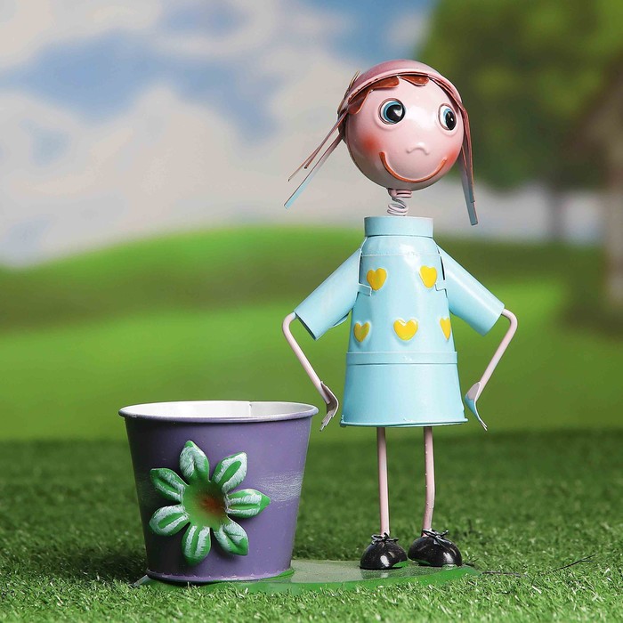 Садовая фигура с кашпо "Тоби"