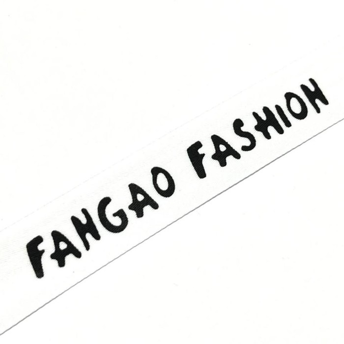 фото Тесьма fango fashion, ширина 2,5 см, цвет белый zzd