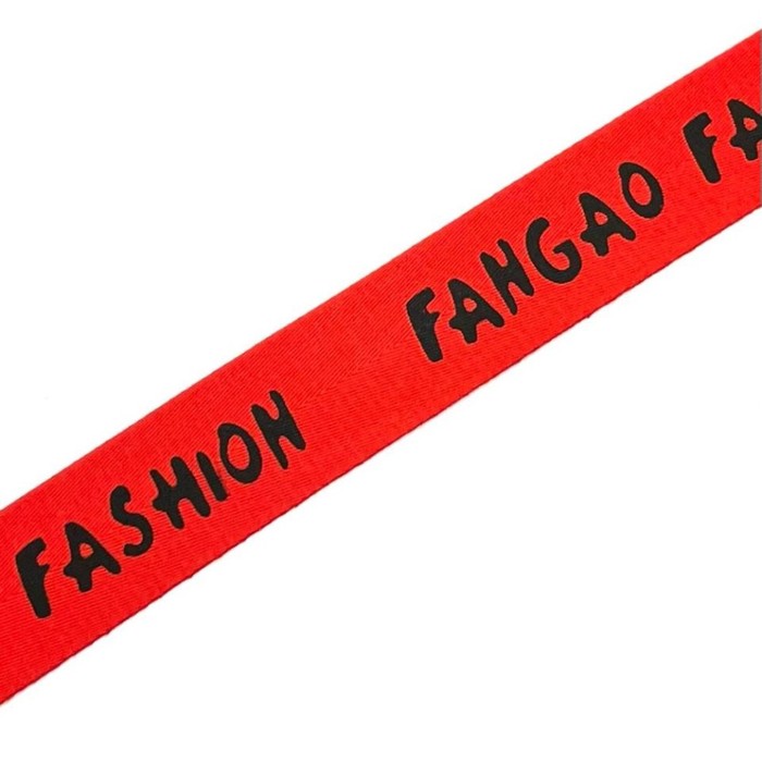 тесьма fango fashion ширина 2 5 см цвет красный Тесьма Fango fashion, ширина 2,5 см, цвет красный