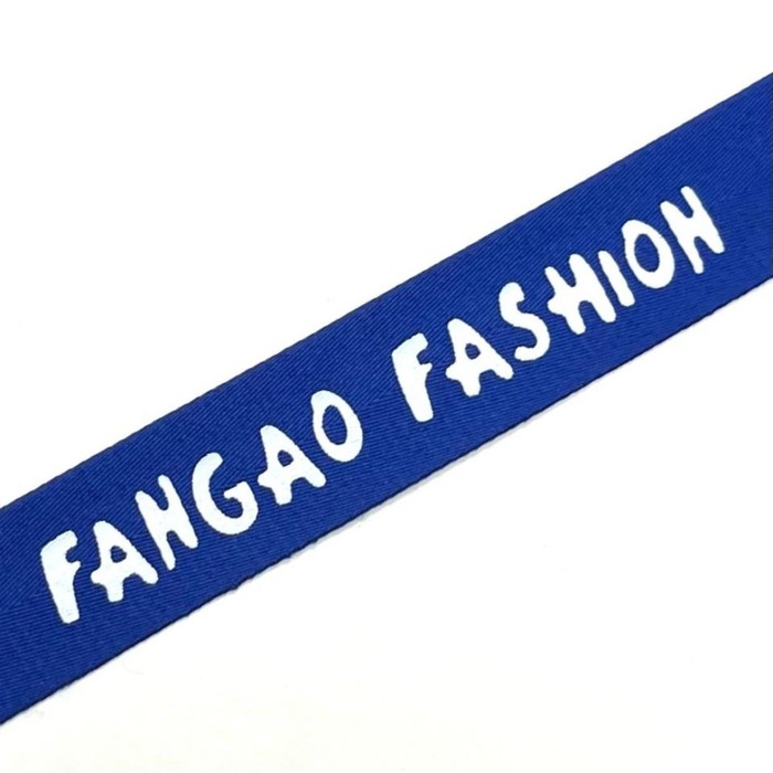тесьма fango fashion ширина 2 5 см цвет красный Тесьма Fango fashion, ширина 2,5 см, цвет синий