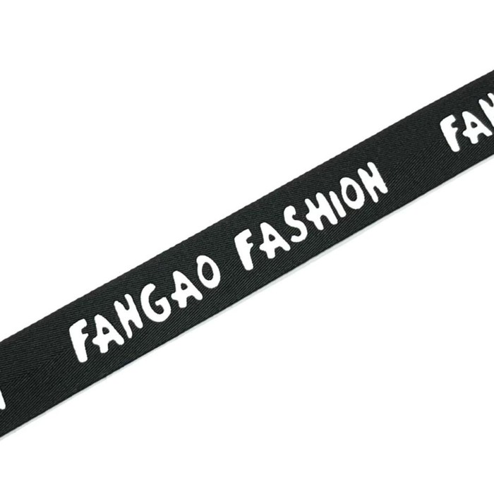 

Тесьма Fango fashion, ширина 2,5 см, цвет чёрный