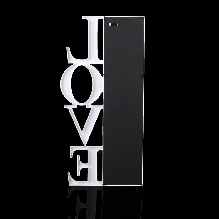 Фоторамка на 3 фото 10х15 см "С любовью" белая