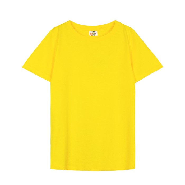 Футболка детская, рост 152 см, цвет жёлтый футболка детская цвет жёлтый рост 152 см