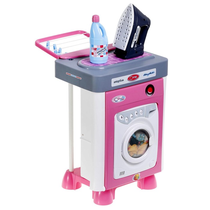 фото Игровой набор carmen №2 со стиральной машиной полесье