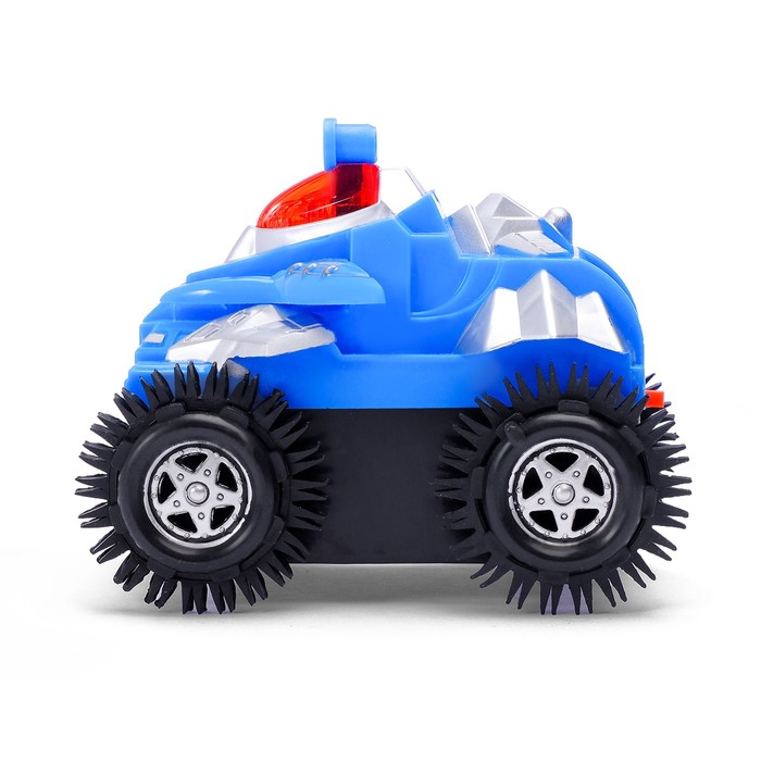 Машина-перевёртыш "Космический десант", работает от батареек, световые эффекты, цвета МИКС